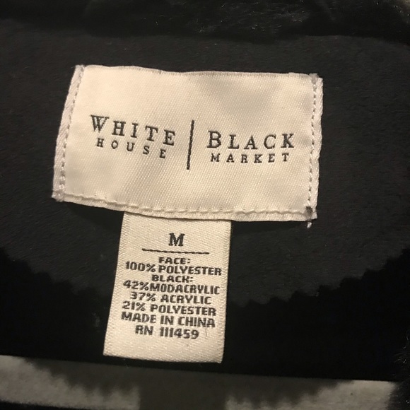 Women’s White House Black Market Coat-Sz M - Picture 2 of 4